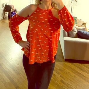 Abercrombie Open Shoulder Top